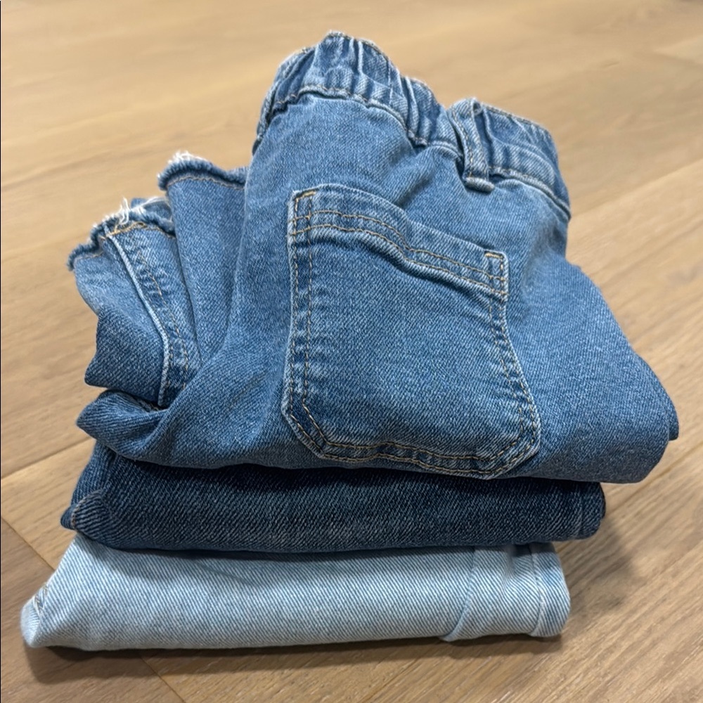 Bundle of excellent condition Zara Sz 4 Denim
